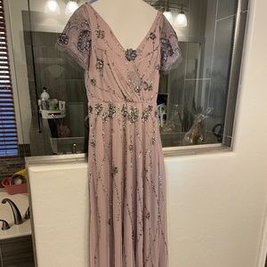 Adrianna Papell Beaded Gown